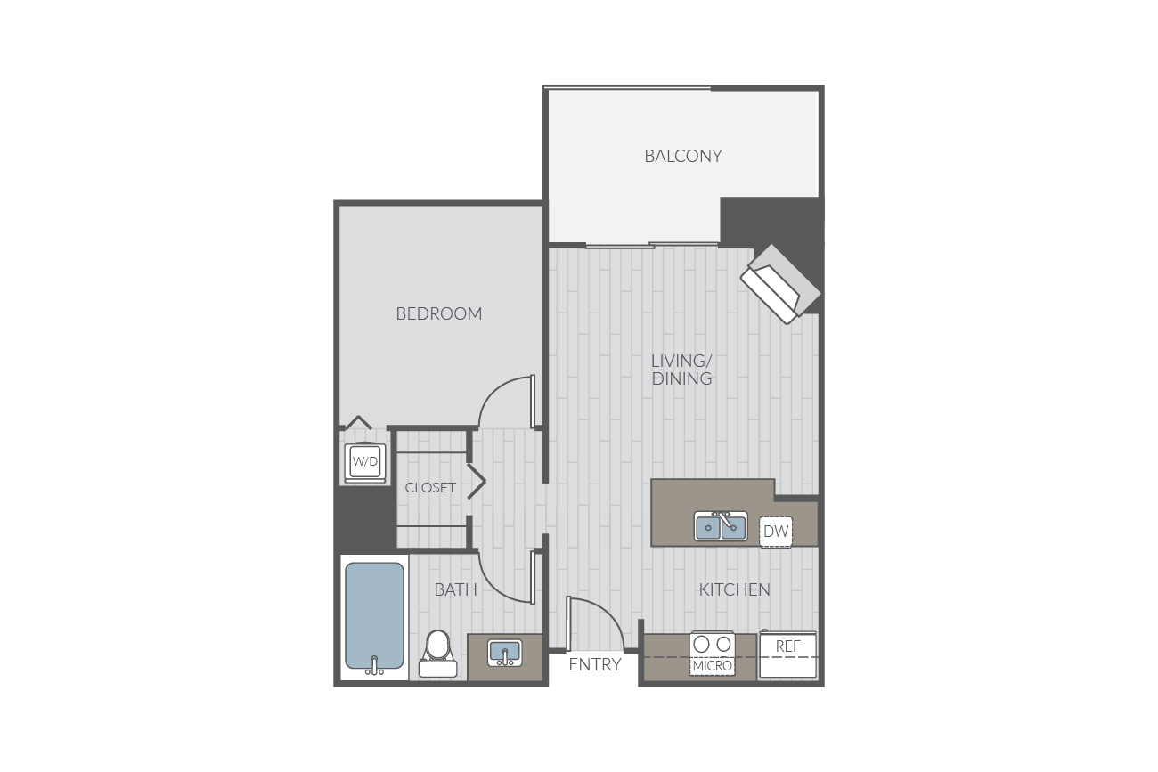 Plan 1C floor plan
